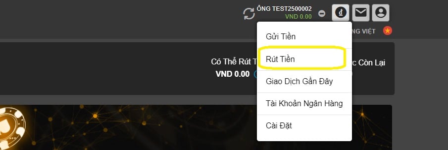 188BET - Rut tien - B1 - Tylekeo